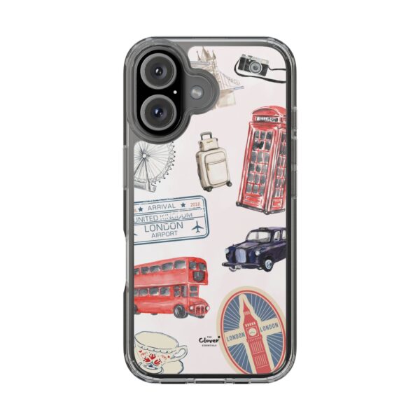London-Themed Clear Phone Case - Travel Vibes and City Landmarks - Image 64