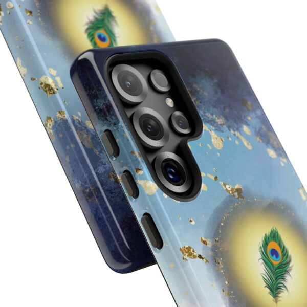 Centered in Chaos – Celestial Feather Tough Phone Case. - Image 144