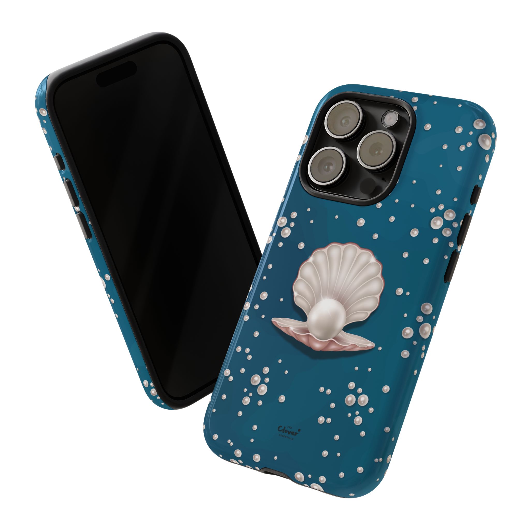 Ocean Princess Pearl Phone Case - Tough Shell with Seaside Design - Image 90