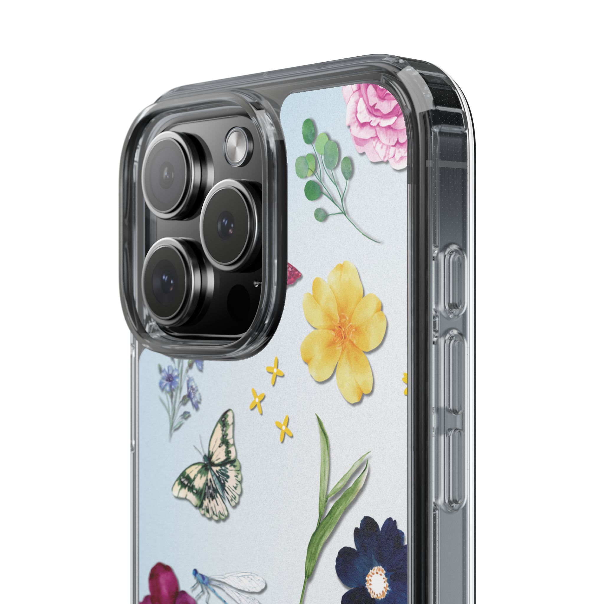 Floral Clear Phone Case - Nature-Inspired Design for Spring & Summer - Image 79