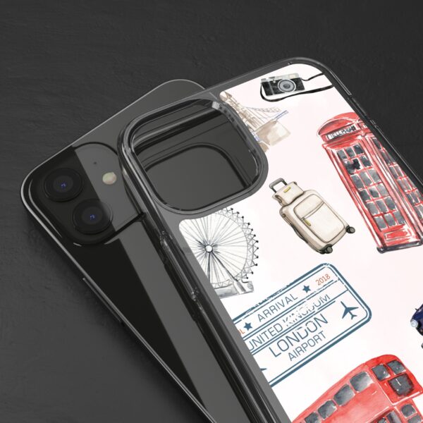 London-Themed Clear Phone Case - Travel Vibes and City Landmarks - Image 6