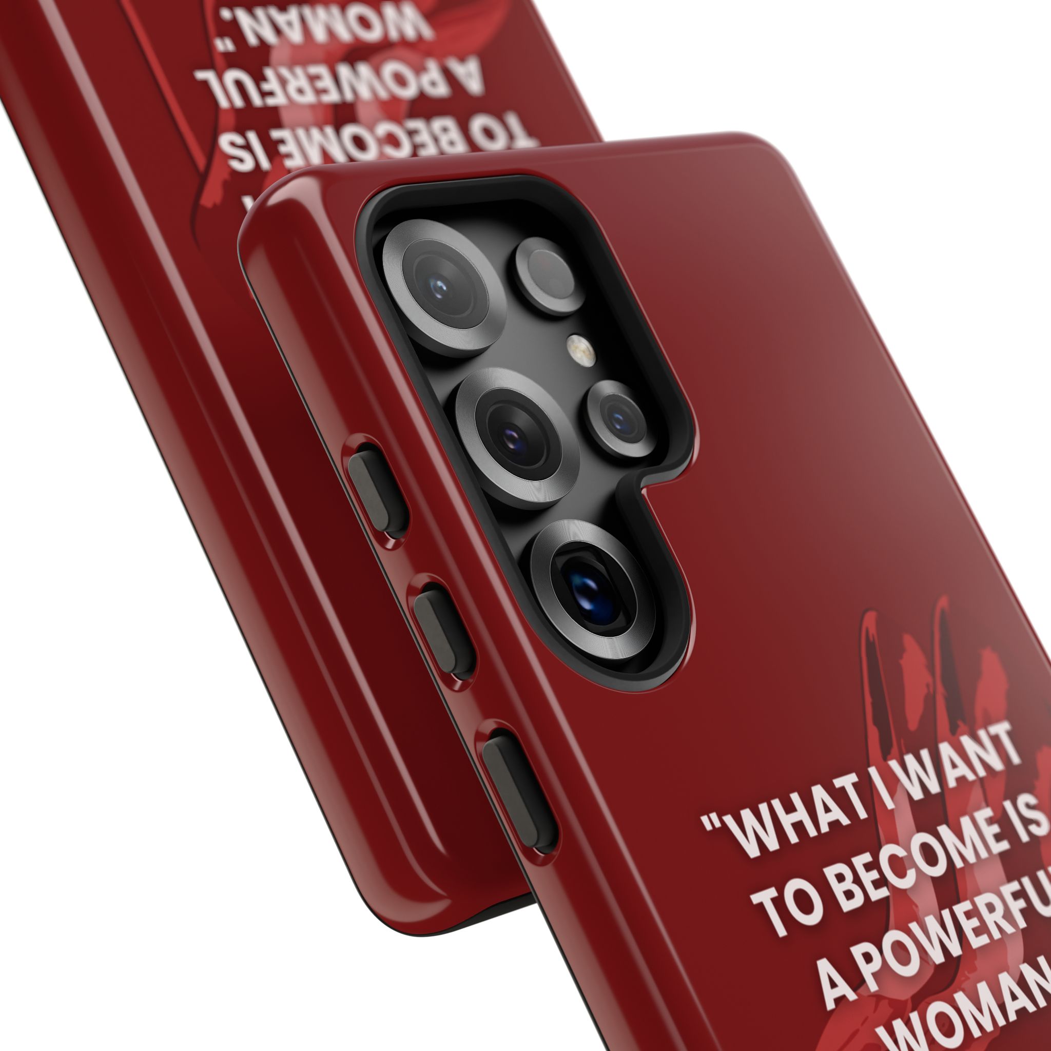 Empowering Tough Phone Case - "What I Want to Become is a Powerful Woman" - Image 144