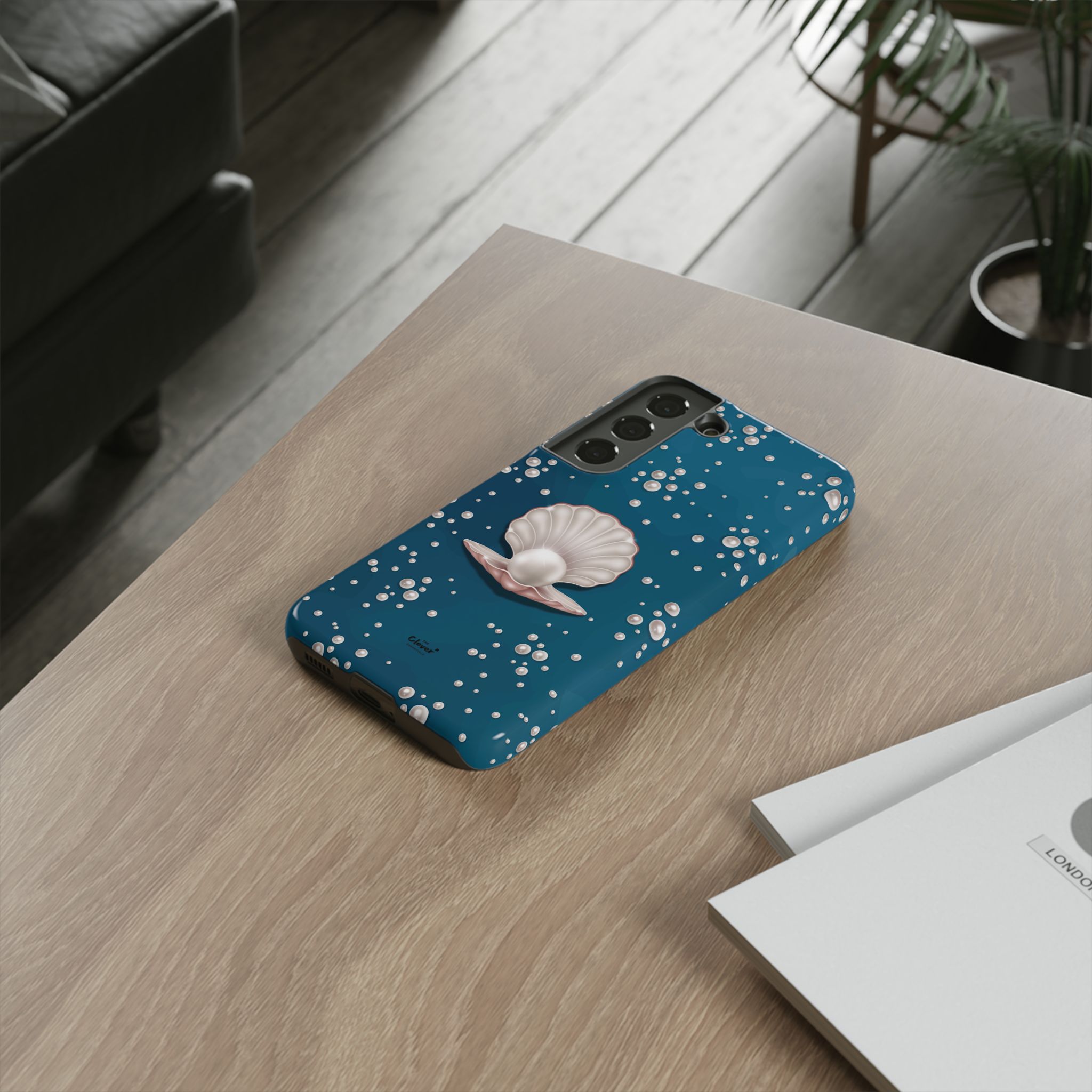 Ocean Princess Pearl Phone Case - Tough Shell with Seaside Design - Image 38