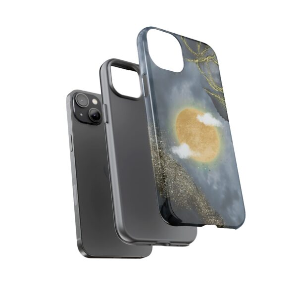 “Light in the Storm” – Sun, Gold, & Grit Tough Phone Case - Image 56