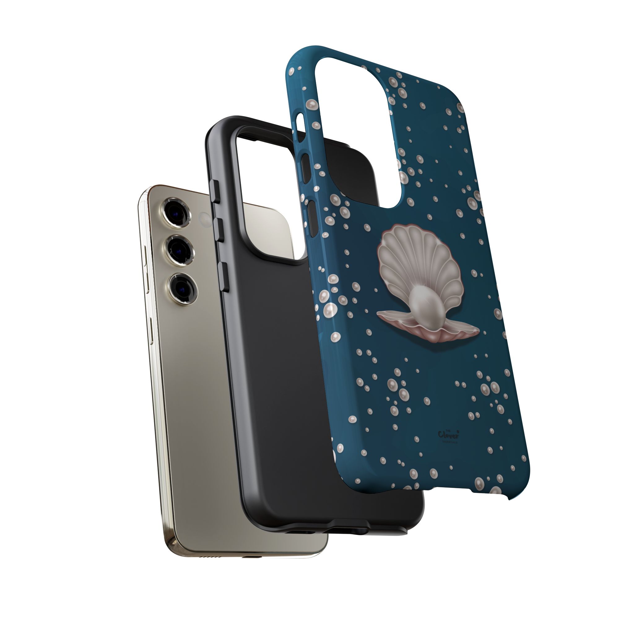 Ocean Princess Pearl Phone Case - Tough Shell with Seaside Design - Image 61