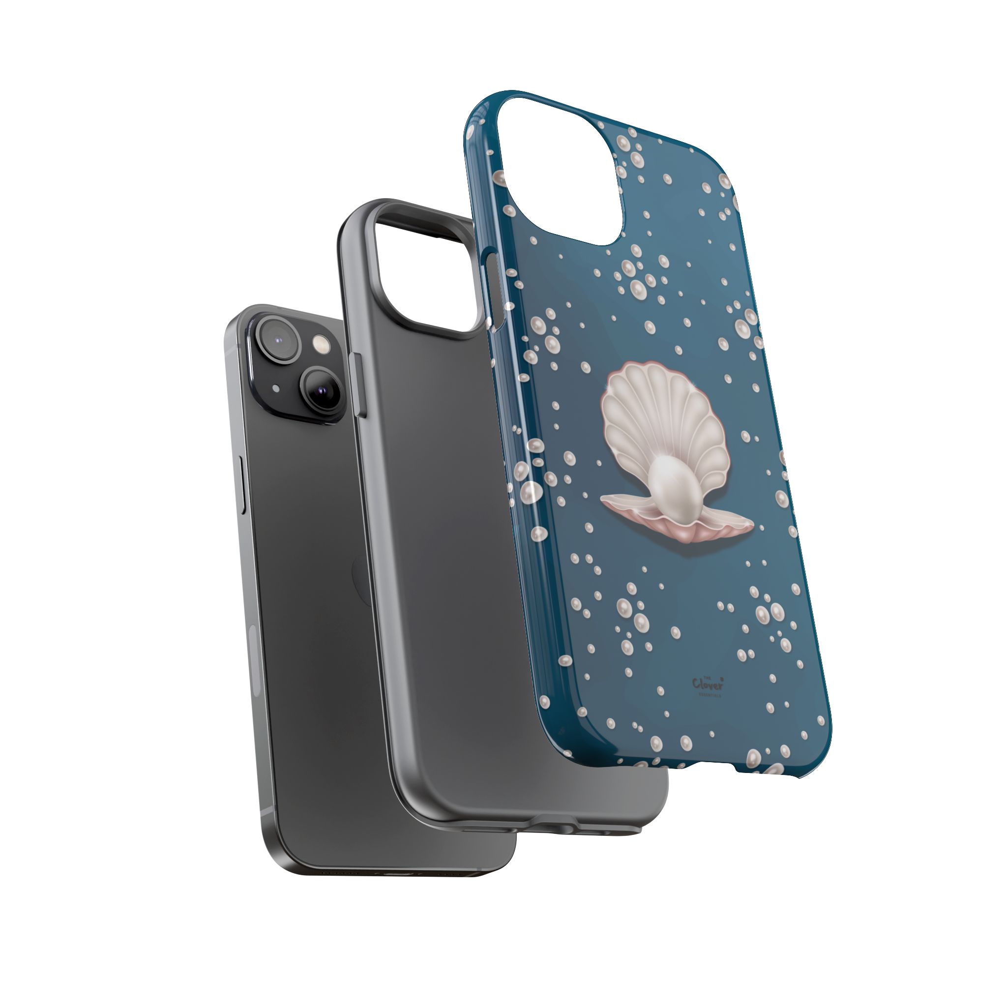 Ocean Princess Pearl Phone Case - Tough Shell with Seaside Design - Image 53