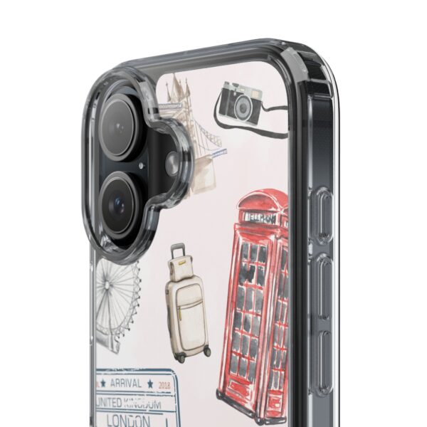 London-Themed Clear Phone Case - Travel Vibes and City Landmarks - Image 67