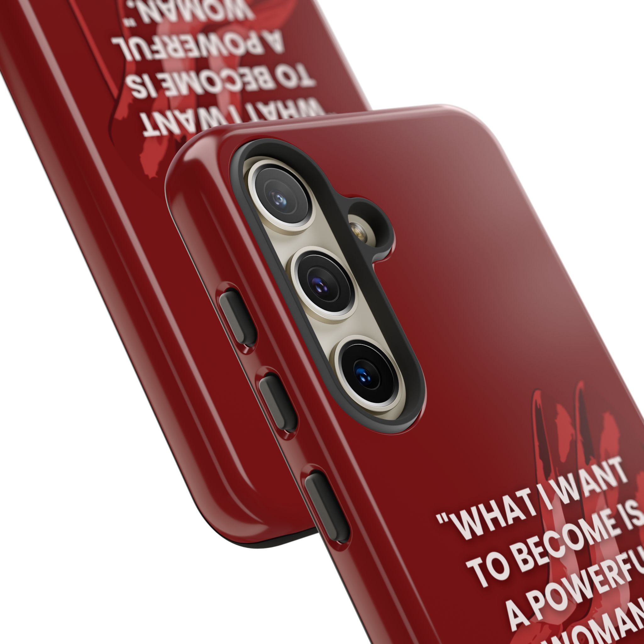 Empowering Tough Phone Case - "What I Want to Become is a Powerful Woman" - Image 95