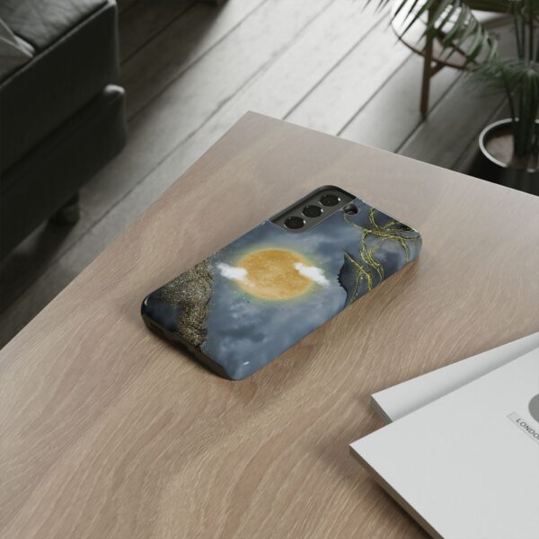 “Light in the Storm” – Sun, Gold, & Grit Tough Phone Case - Image 41
