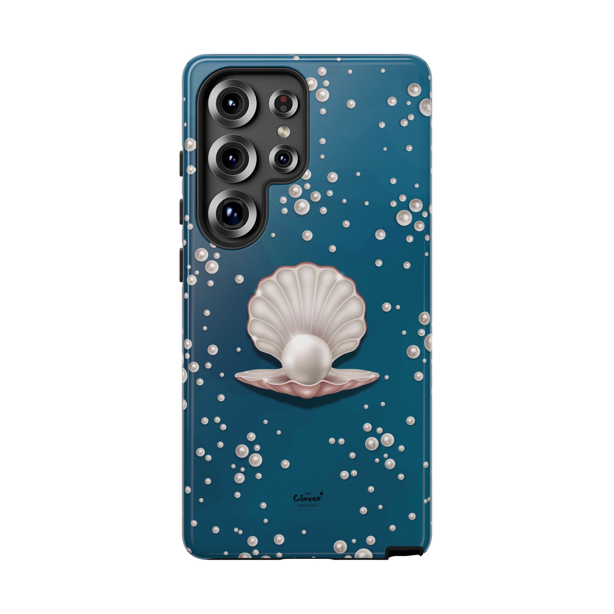 Ocean Princess Pearl Phone Case - Tough Shell with Seaside Design - Image 144