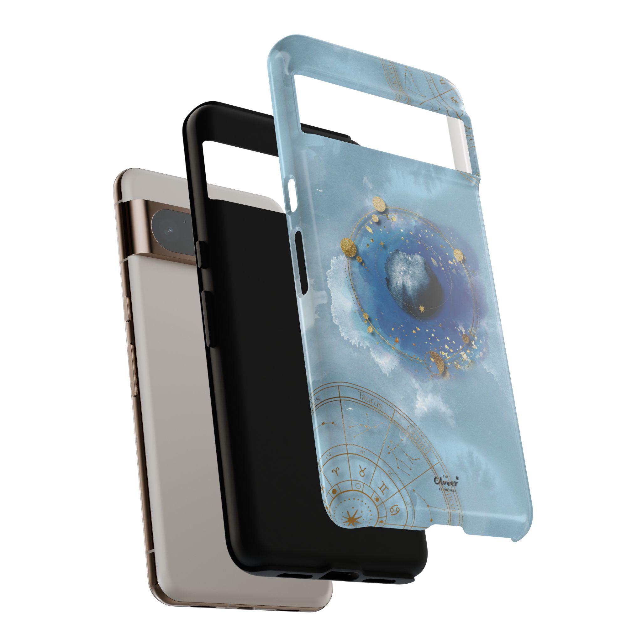 "Celestial Chaos: The Storm Within" Tough Phone Case - Image 109