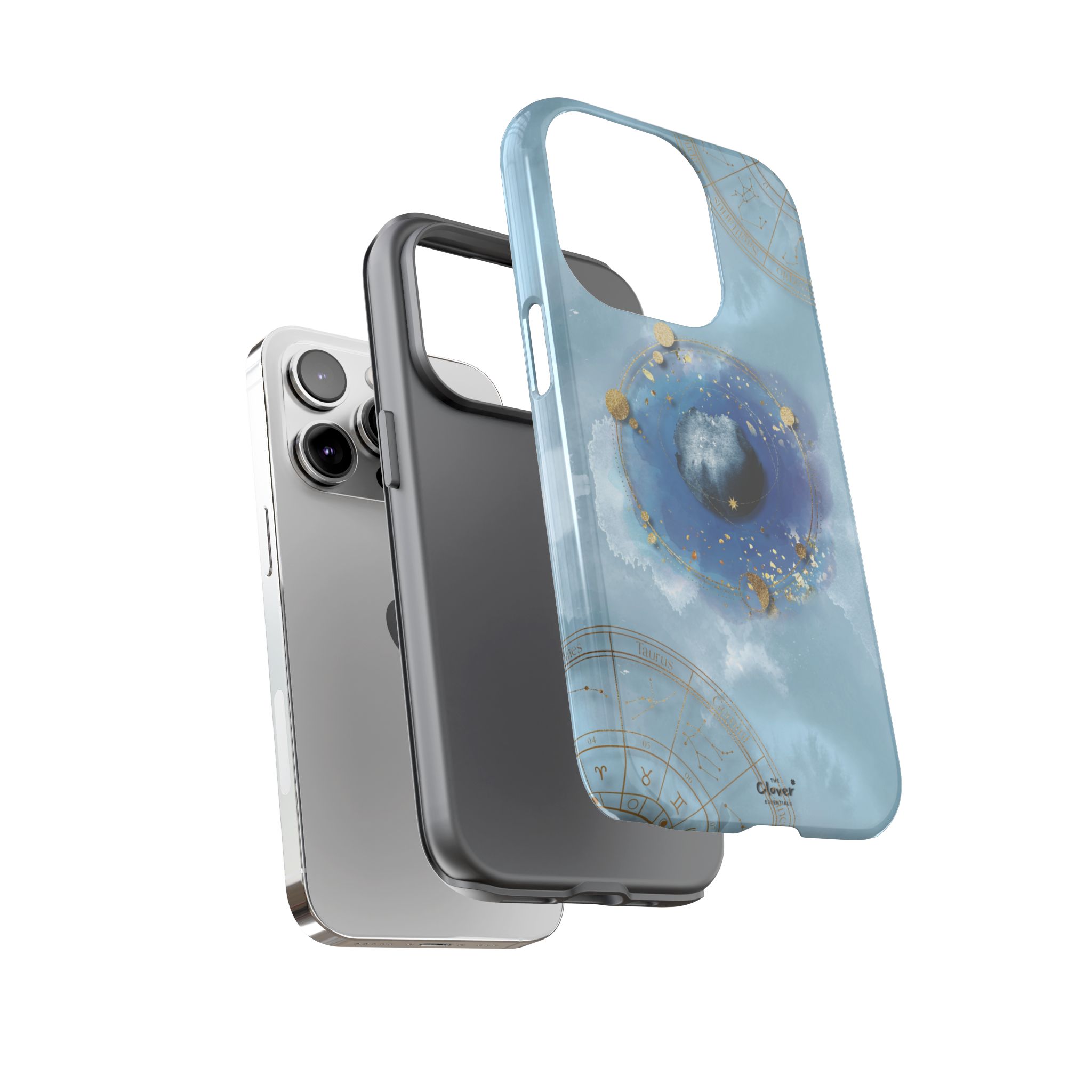 "Celestial Chaos: The Storm Within" Tough Phone Case - Image 52