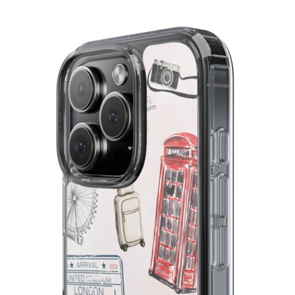 London-Themed Clear Phone Case - Travel Vibes and City Landmarks - Image 71