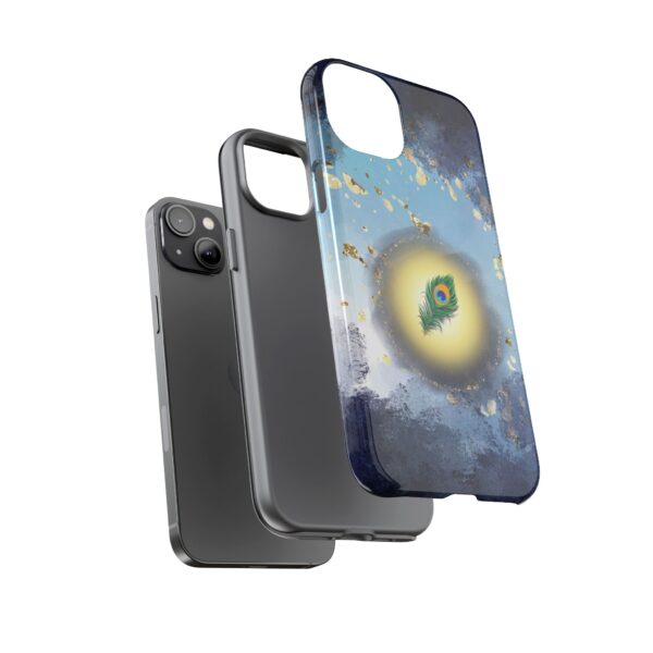 Centered in Chaos – Celestial Feather Tough Phone Case. - Image 56