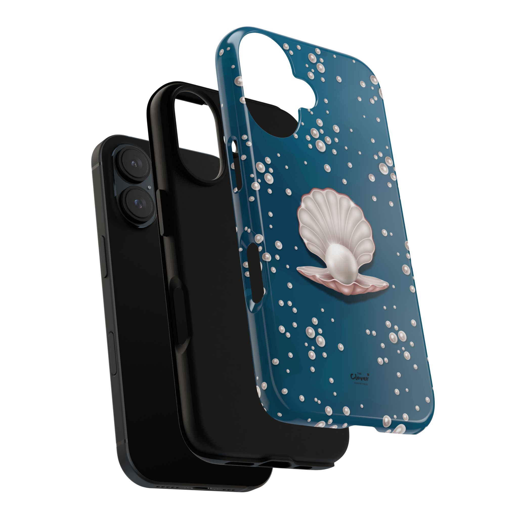 Ocean Princess Pearl Phone Case - Tough Shell with Seaside Design - Image 117