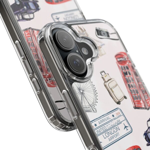 London-Themed Clear Phone Case - Travel Vibes and City Landmarks - Image 66