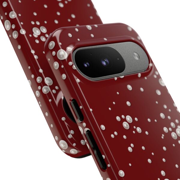 Royal Pearl Pattern Phone Case - Tough Cases for Stylish Protection - Image 124
