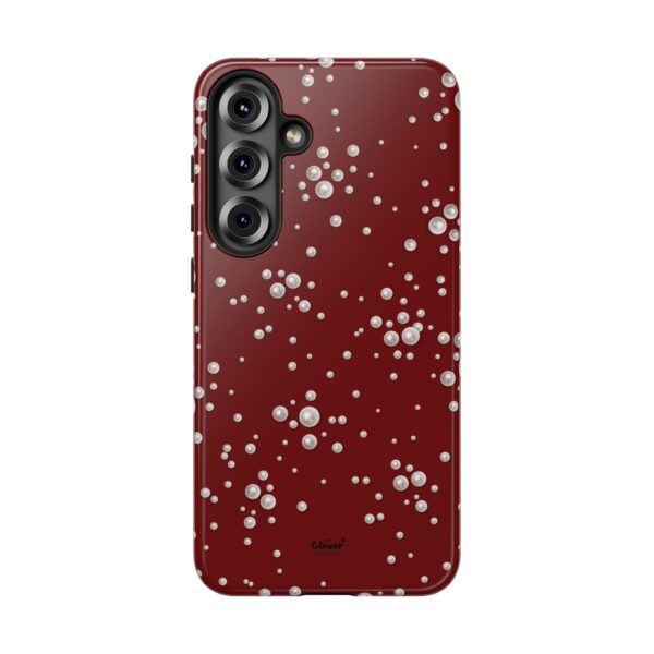 Royal Pearl Pattern Phone Case - Tough Cases for Stylish Protection - Image 142