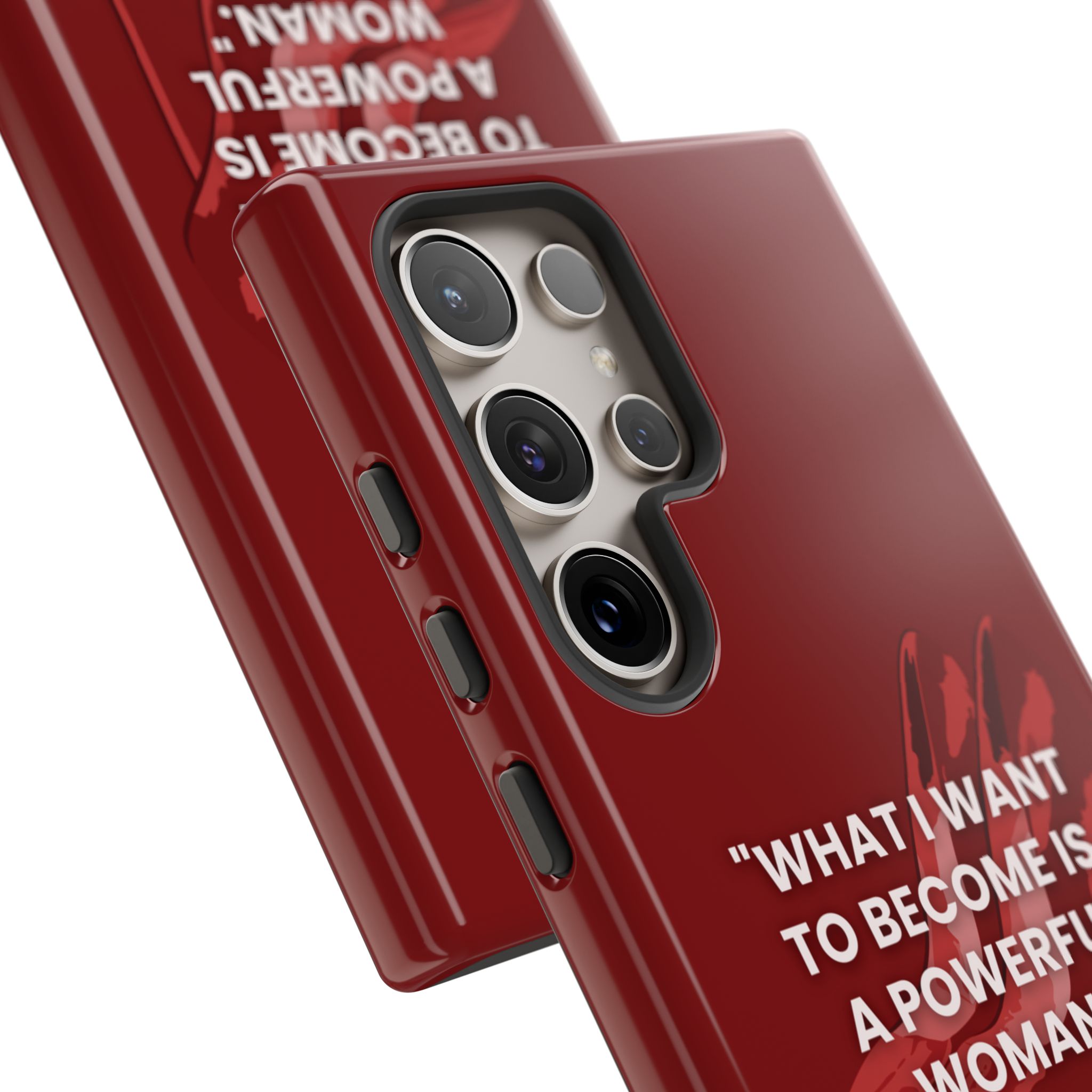 Empowering Tough Phone Case - "What I Want to Become is a Powerful Woman" - Image 103