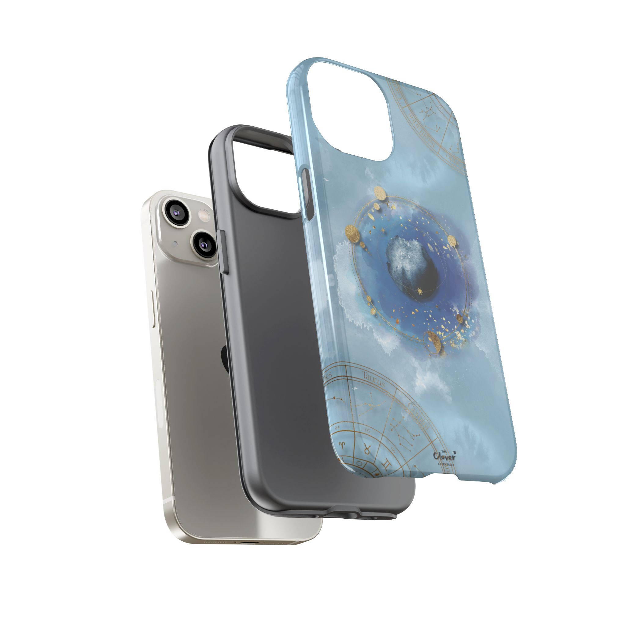 "Celestial Chaos: The Storm Within" Tough Phone Case - Image 48