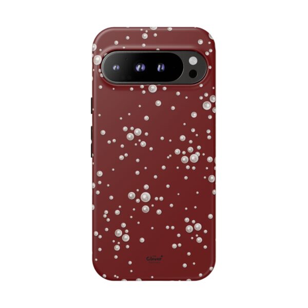 Royal Pearl Pattern Phone Case - Tough Cases for Stylish Protection - Image 132
