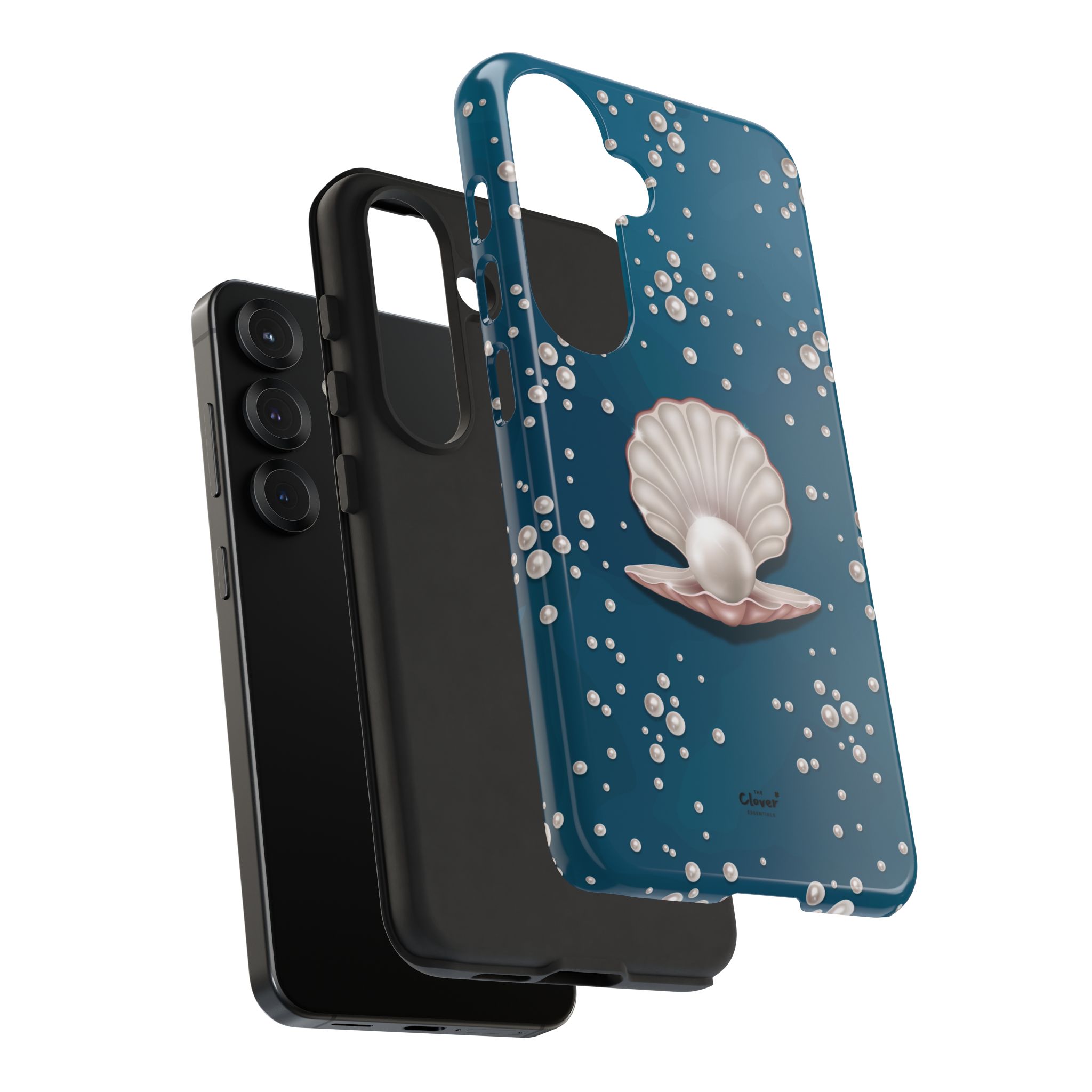 Ocean Princess Pearl Phone Case - Tough Shell with Seaside Design - Image 139