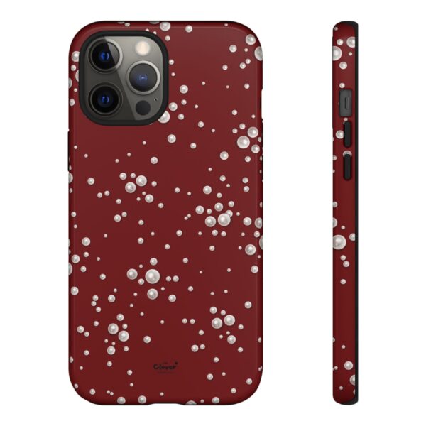 Royal Pearl Pattern Phone Case - Tough Cases for Stylish Protection - Image 14