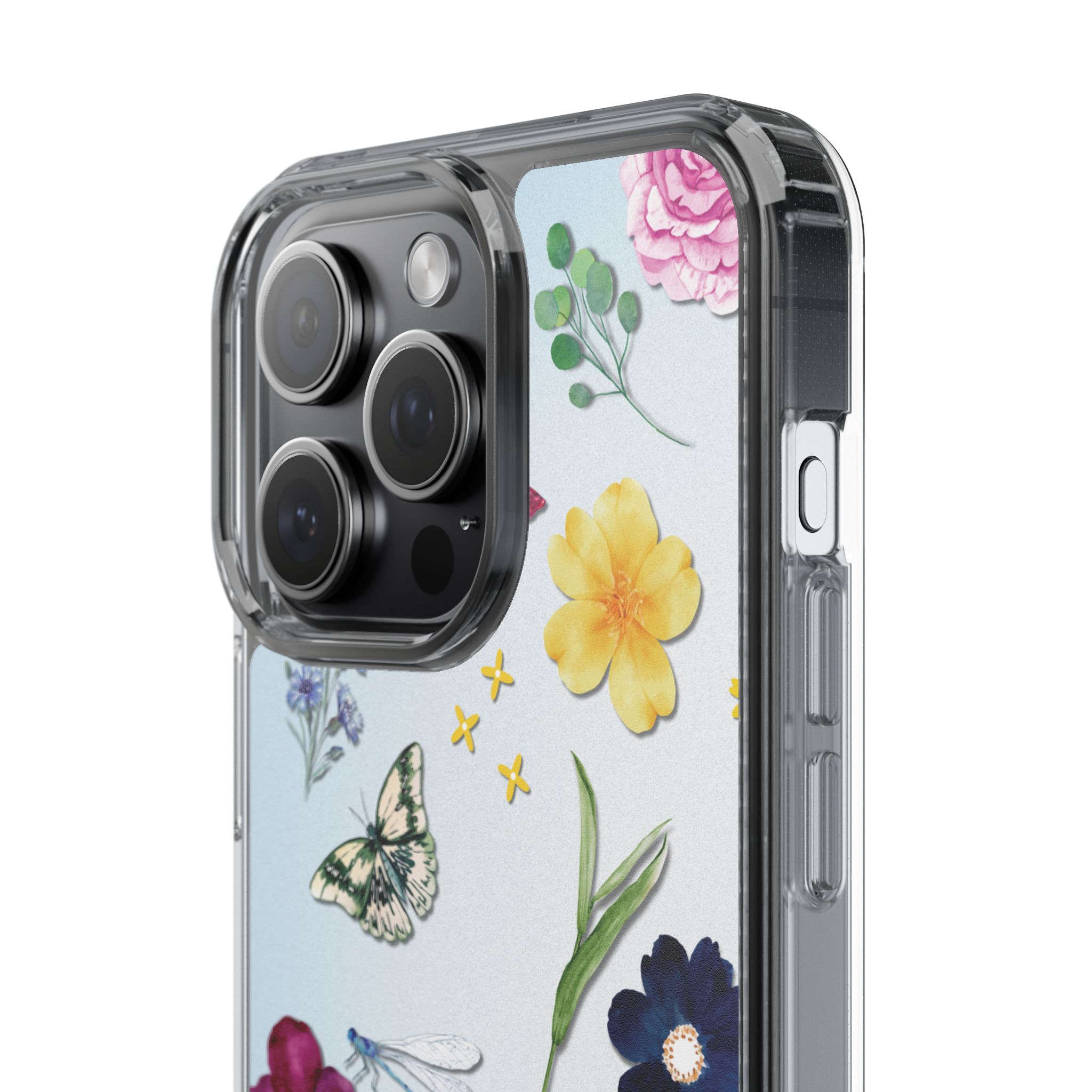 Floral Clear Phone Case - Nature-Inspired Design for Spring & Summer - Image 95