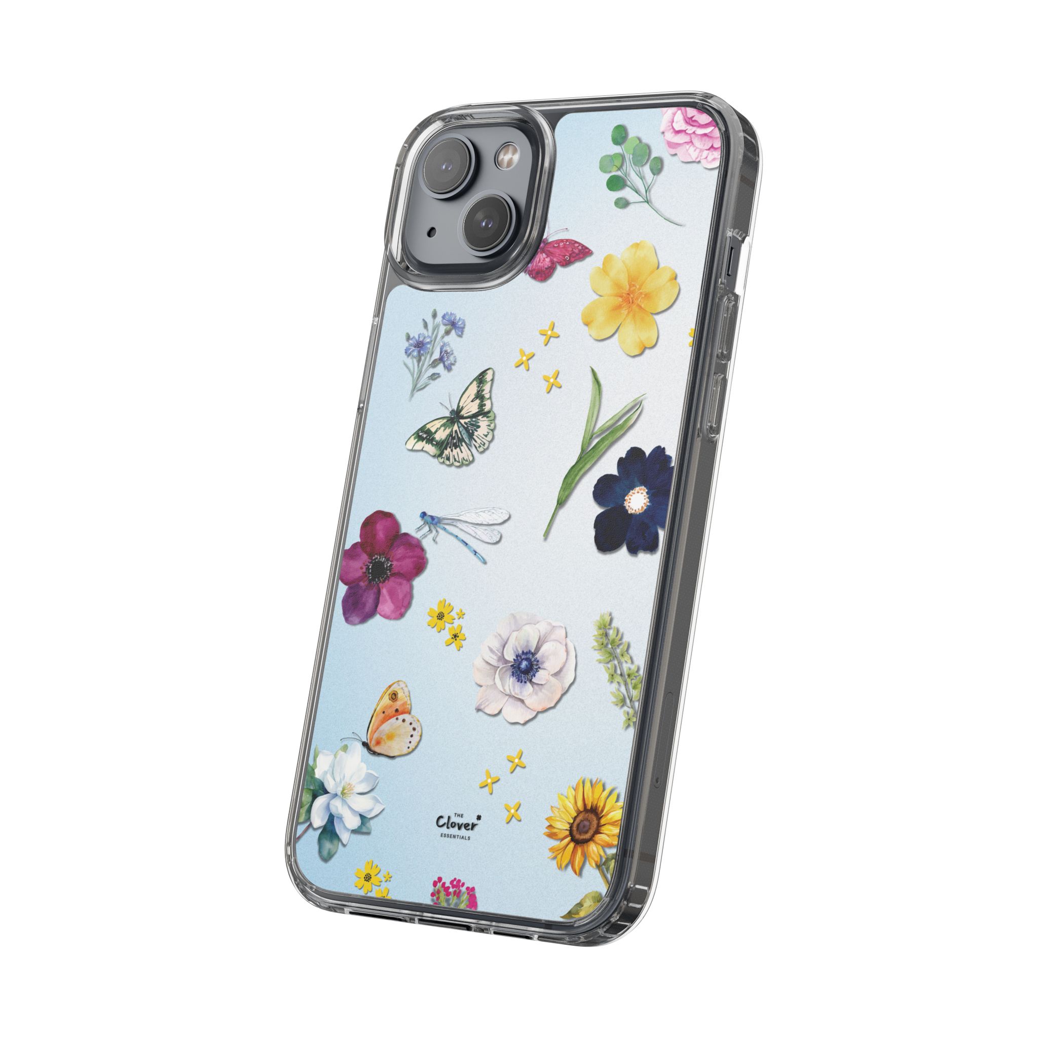 Floral Clear Phone Case - Nature-Inspired Design for Spring & Summer - Image 105
