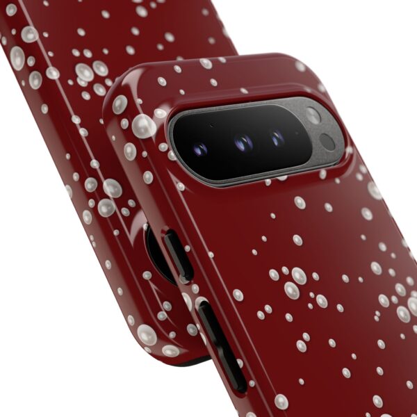 Royal Pearl Pattern Phone Case - Tough Cases for Stylish Protection - Image 127
