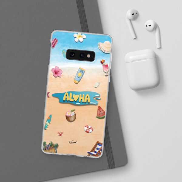 "Aloha" Summer Beach Vibes Flexi Phone Case - Image 9