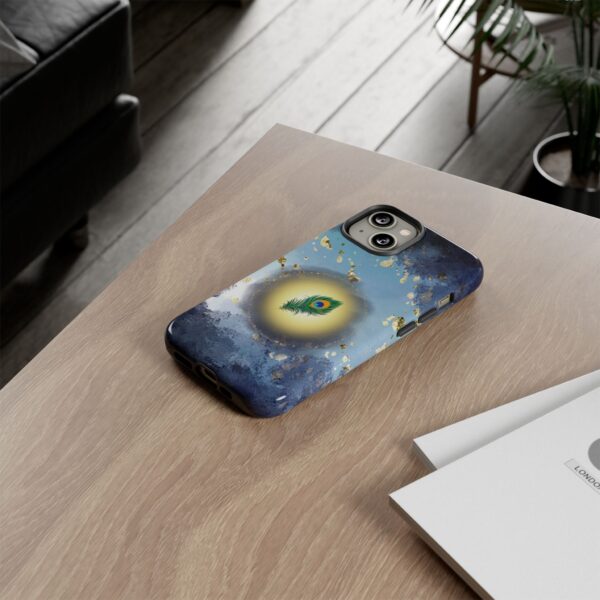 Centered in Chaos – Celestial Feather Tough Phone Case. - Image 49