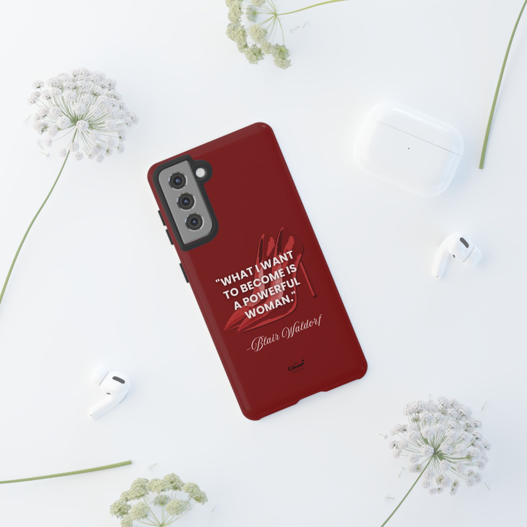 Empowering Tough Phone Case - "What I Want to Become is a Powerful Woman" - Image 27