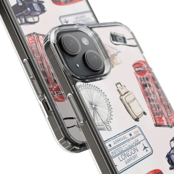 London-Themed Clear Phone Case - Travel Vibes and City Landmarks - Image 90