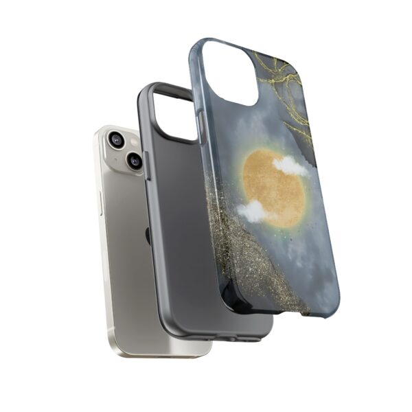 “Light in the Storm” – Sun, Gold, & Grit Tough Phone Case - Image 48