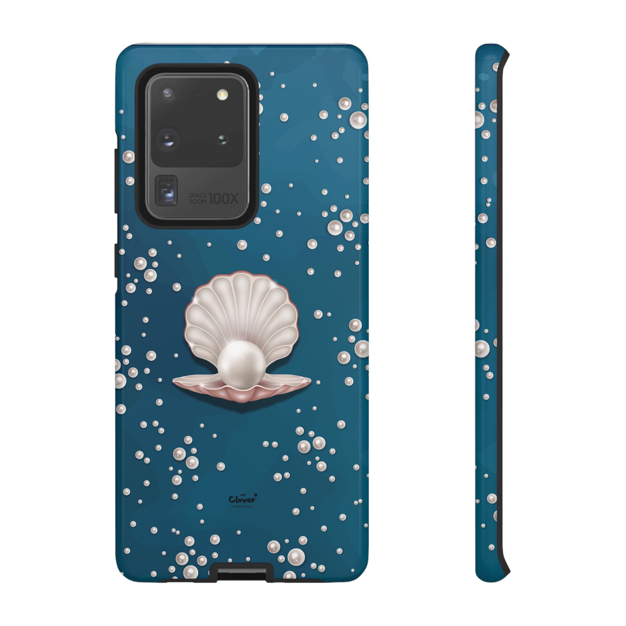 Ocean Princess Pearl Phone Case - Tough Shell with Seaside Design - Image 9