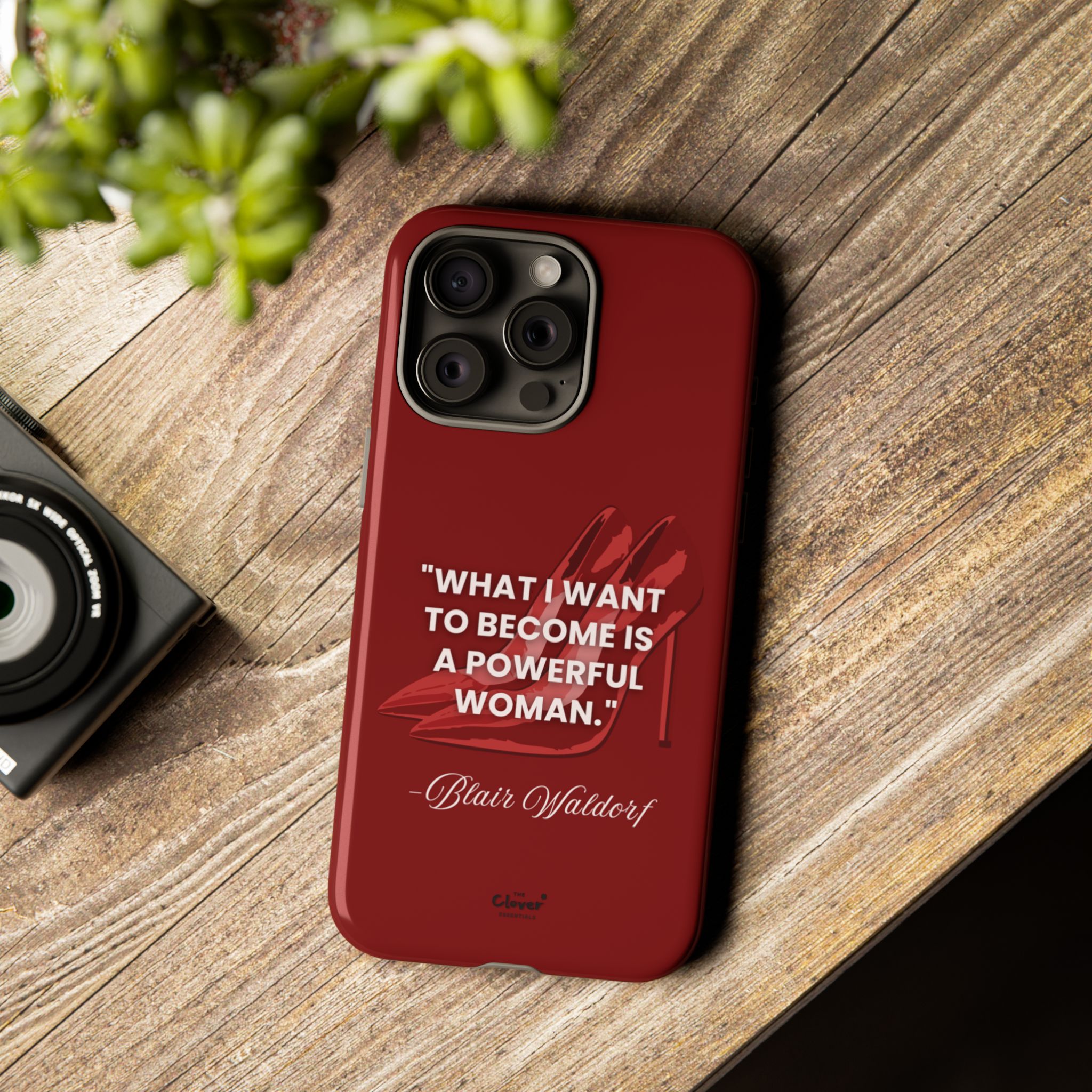 Empowering Tough Phone Case - "What I Want to Become is a Powerful Woman" - Image 93