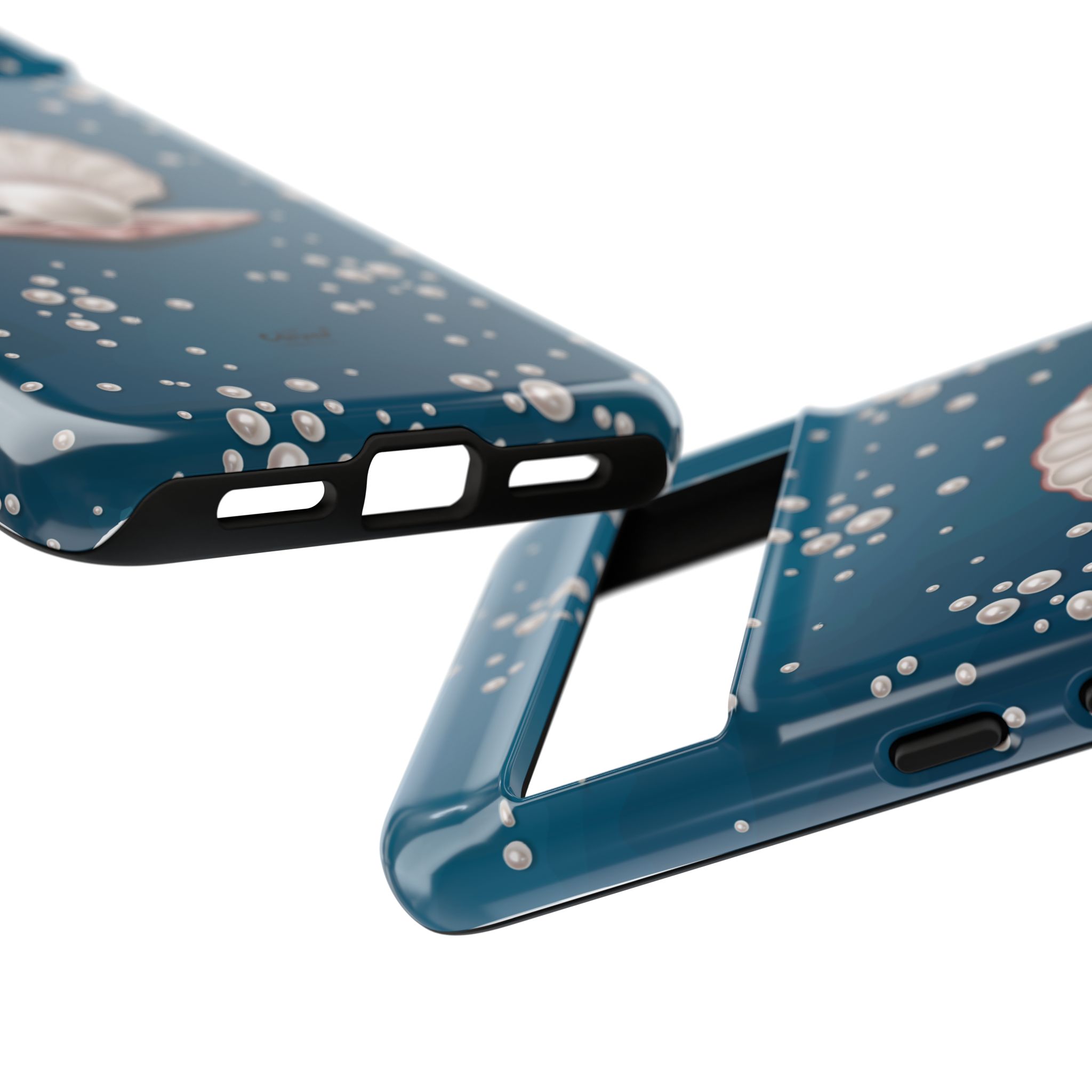 Ocean Princess Pearl Phone Case - Tough Shell with Seaside Design - Image 109