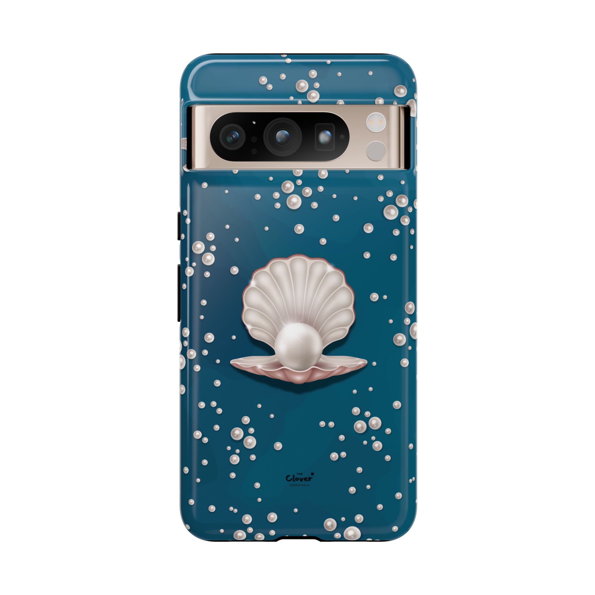 Ocean Princess Pearl Phone Case - Tough Shell with Seaside Design - Image 107