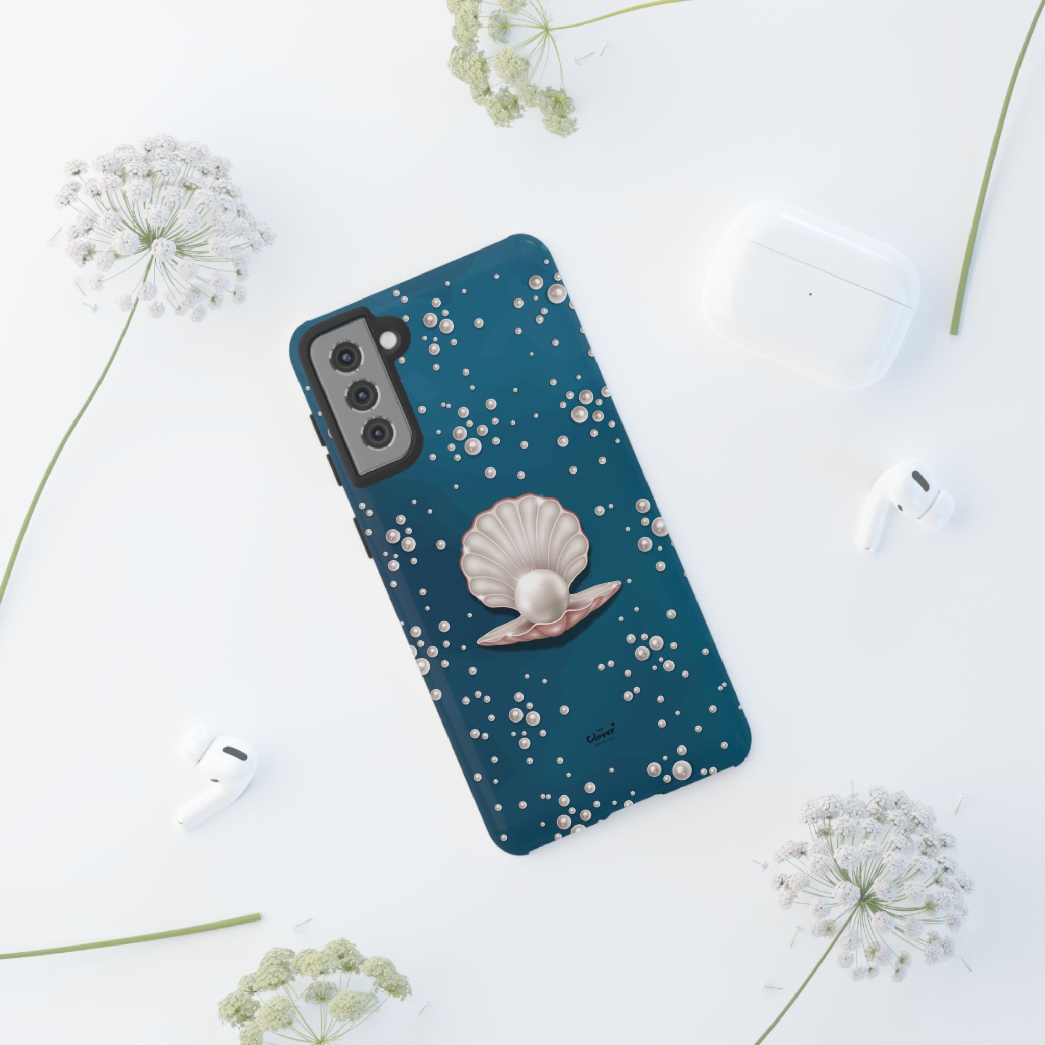 Ocean Princess Pearl Phone Case - Tough Shell with Seaside Design - Image 26