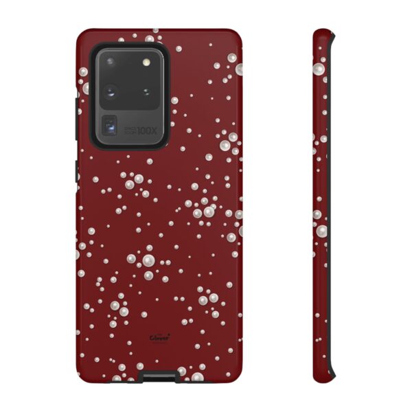 Royal Pearl Pattern Phone Case - Tough Cases for Stylish Protection - Image 9