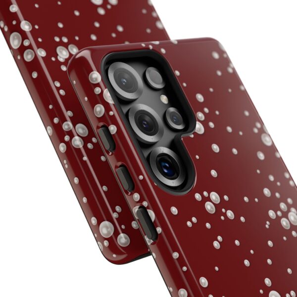 Royal Pearl Pattern Phone Case - Tough Cases for Stylish Protection - Image 147