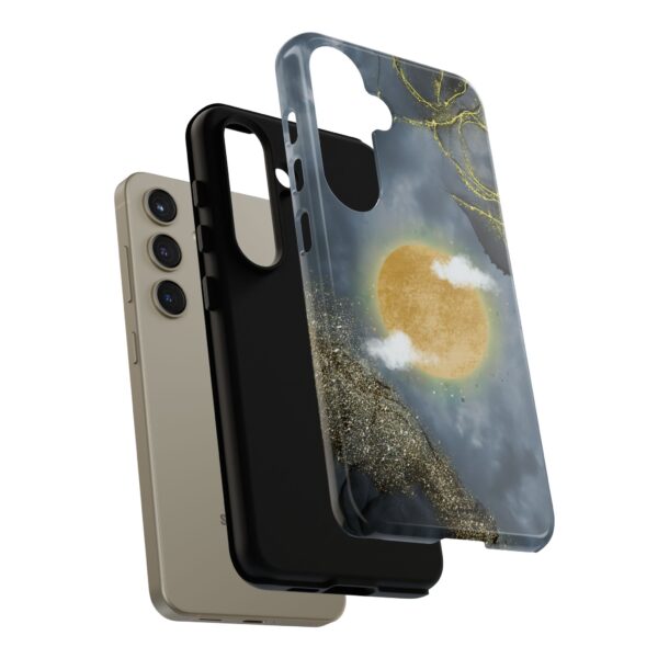 “Light in the Storm” – Sun, Gold, & Grit Tough Phone Case - Image 97