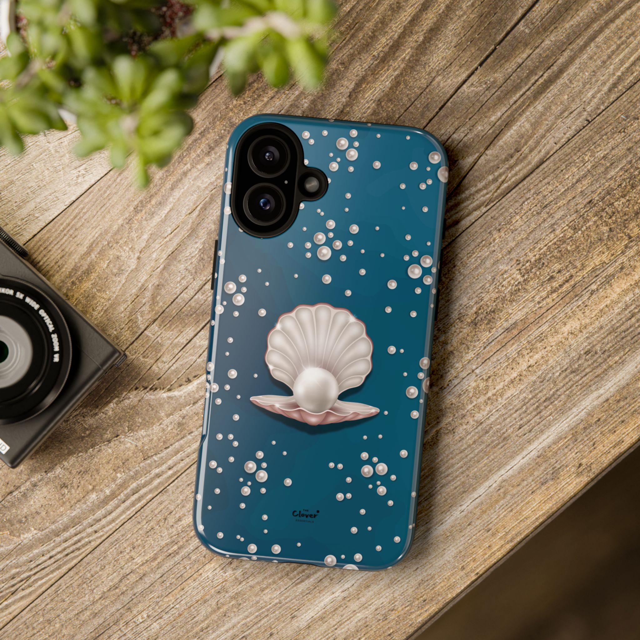 Ocean Princess Pearl Phone Case - Tough Shell with Seaside Design - Image 122