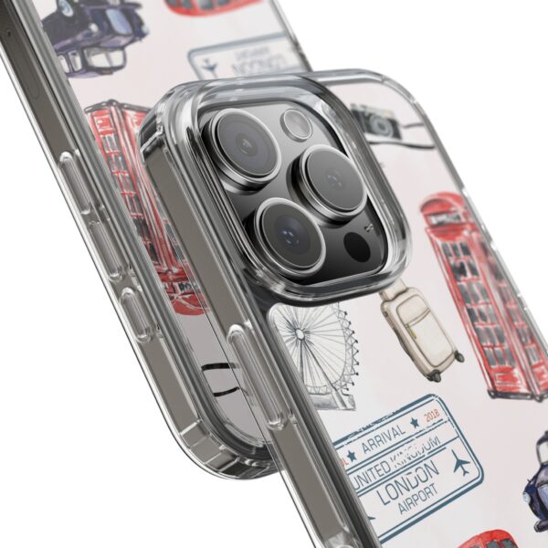London-Themed Clear Phone Case - Travel Vibes and City Landmarks - Image 70