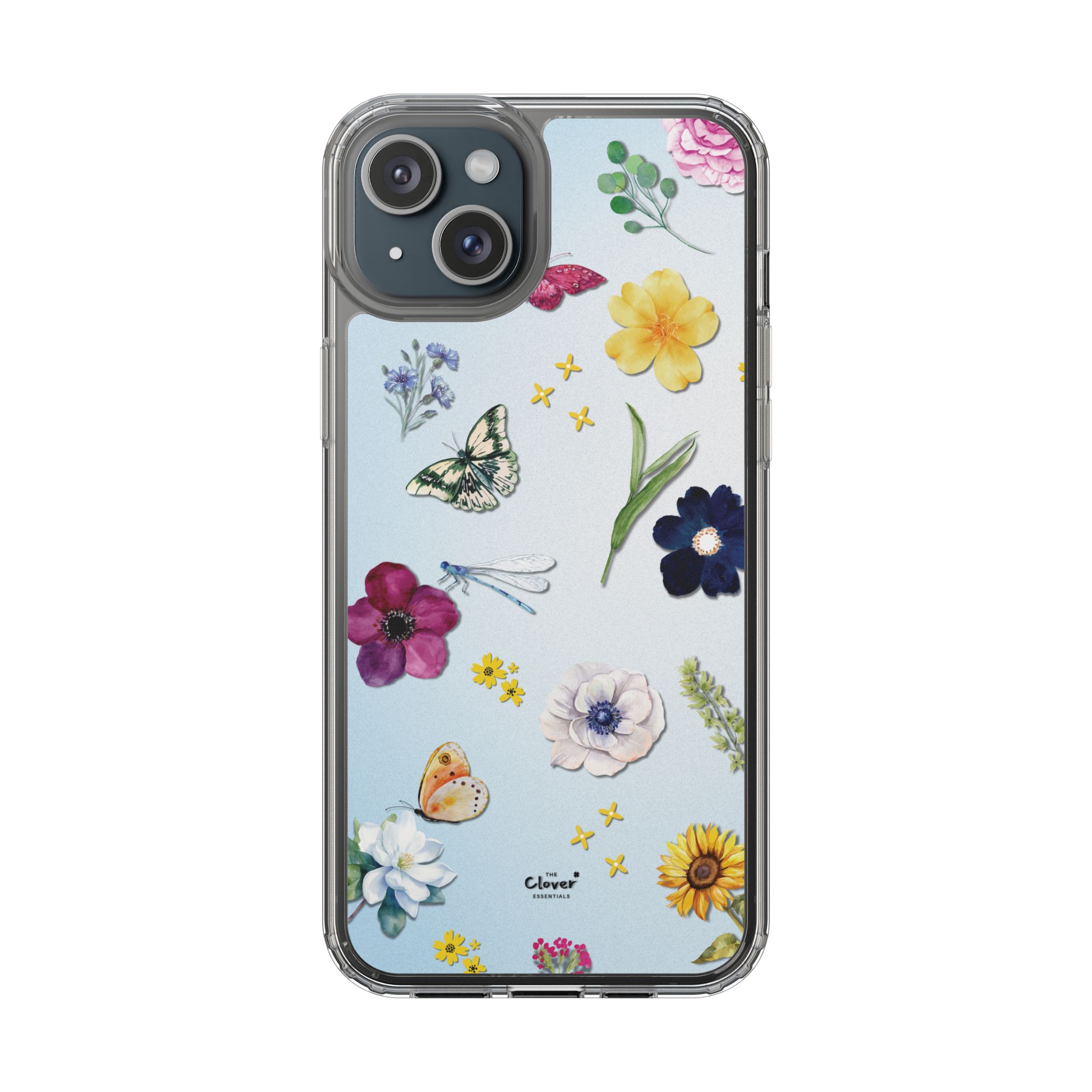 Floral Clear Phone Case - Nature-Inspired Design for Spring & Summer - Image 88