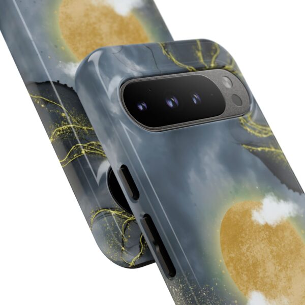 “Light in the Storm” – Sun, Gold, & Grit Tough Phone Case - Image 133