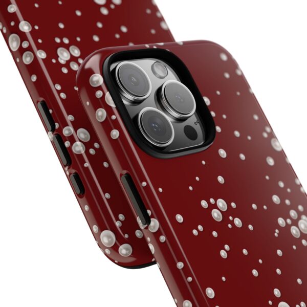 Royal Pearl Pattern Phone Case - Tough Cases for Stylish Protection - Image 2