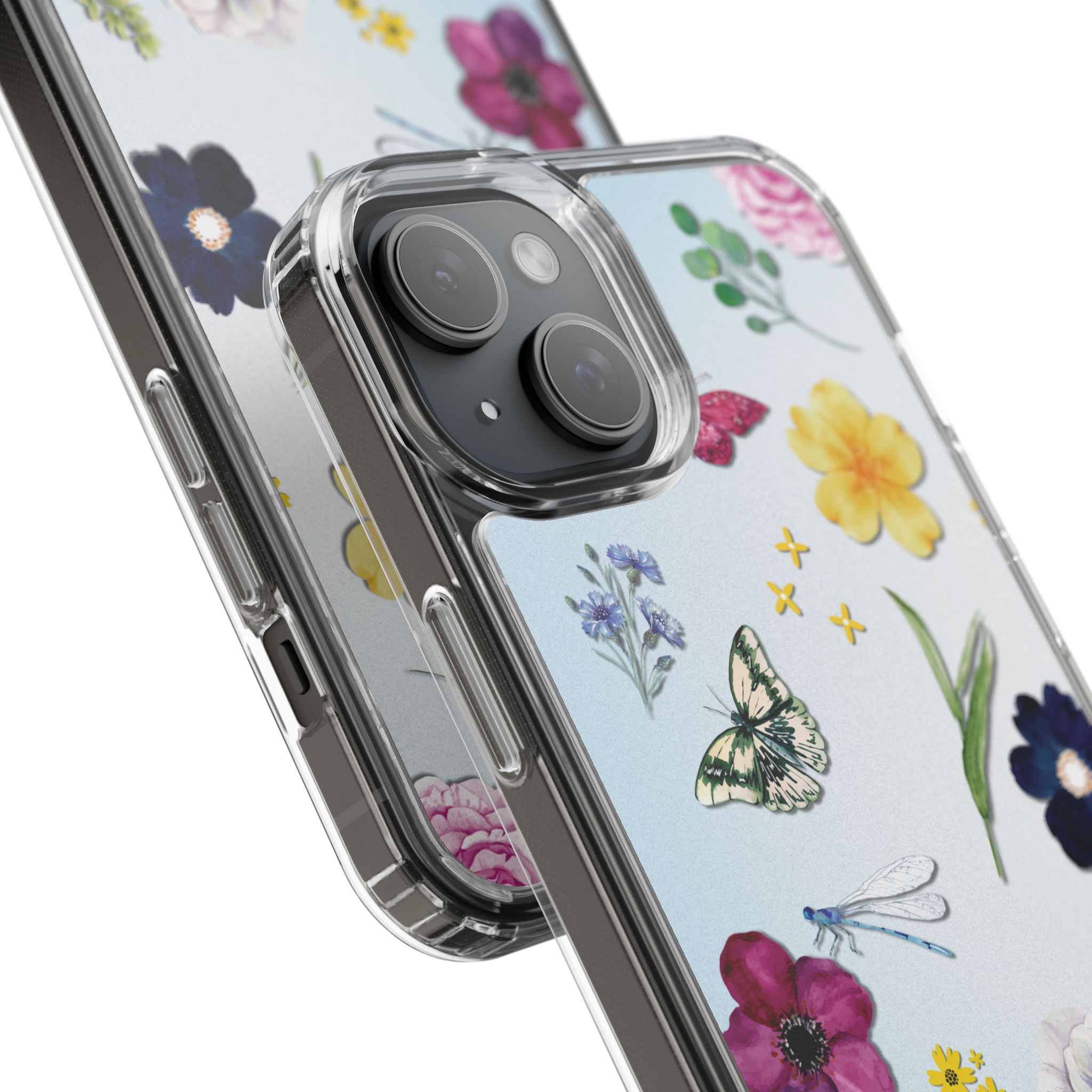 Floral Clear Phone Case - Nature-Inspired Design for Spring & Summer - Image 90