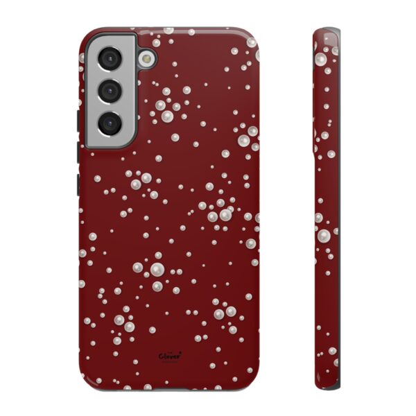 Royal Pearl Pattern Phone Case - Tough Cases for Stylish Protection - Image 39